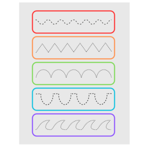 Pre-K Pencil Control Skills Activity Cards Worksheet (Free PDF Download)